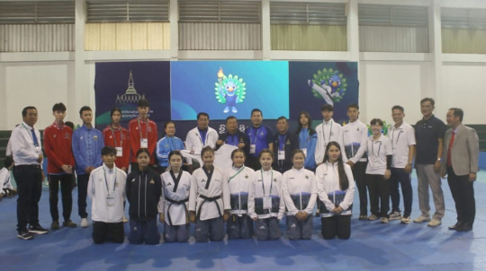 Taekwondo Competition Opens at Vientiane Games, Six Gold Medals Awarded on Day One